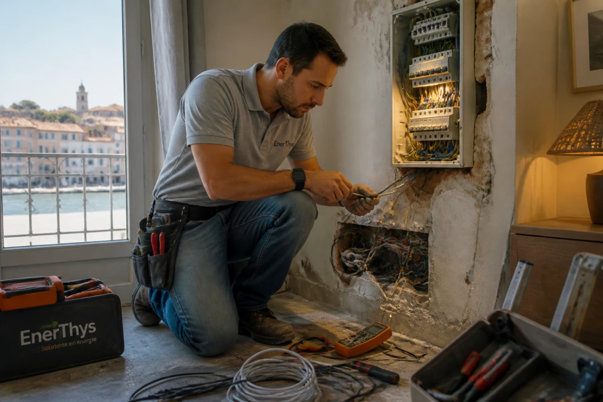 Dépannage panne électrique urgente Istres