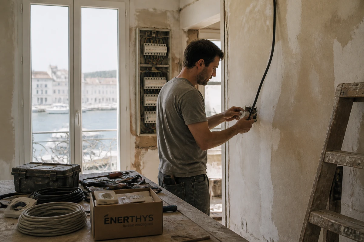 Electricien appartement Vitrolles